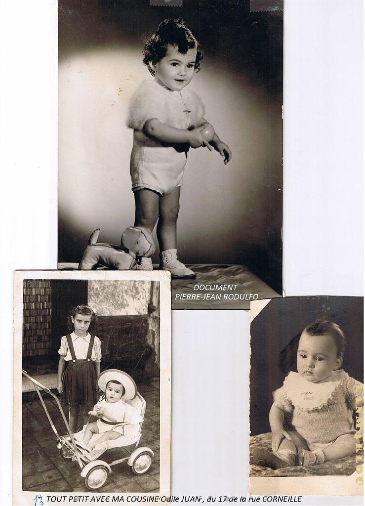 1948 - 1949 enfant et avec ma cousine Odile.JPG - LEAD Technologies Inc. V1.01
